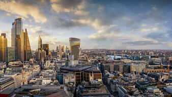 Panoramablick über London
