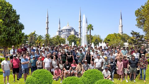 Gruppenfoto Hinterglemmer Bergbahn in Istanbul